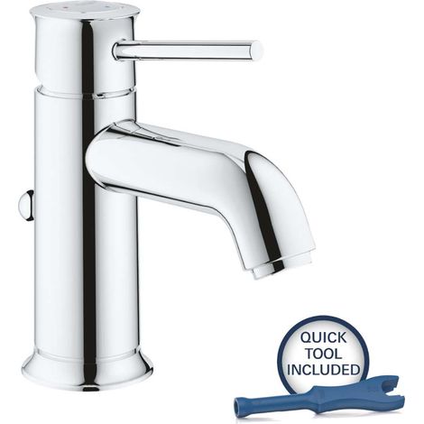 Grohe Start Classic - Waschtischarmatur mit Auslass, Chrom 23782000 (1/5)