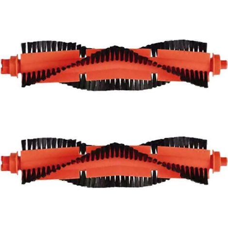 Lot de 2 pièces brosse principale pour Xiaomi Mijia robot aspirateur laveur 3C B106CN STYJ02YM pièces de rechange détachées Rolling brosse (1/5)