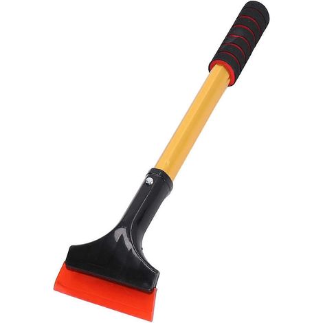 Pelle à neige pour pare-brise de voiture avec manche extensible en PVC souple, résistante au gel et antidérapante, grattoir à glace pour véhicules
