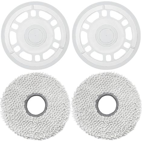 Toallitas con soporte, accesorios para el robot aspirador ECOVACS DEEBOT X5 Omni / X5 Pro, paños de fregona, placas de repuesto, piezas de repuesto, paños de limpieza para suelos (1/5)