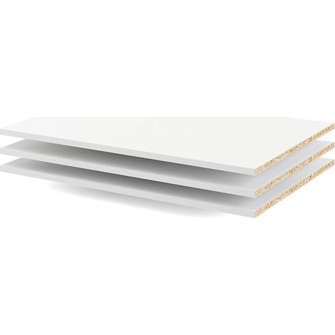 Veto 3 lose Ablagen für den Kleiderschrank weiss.