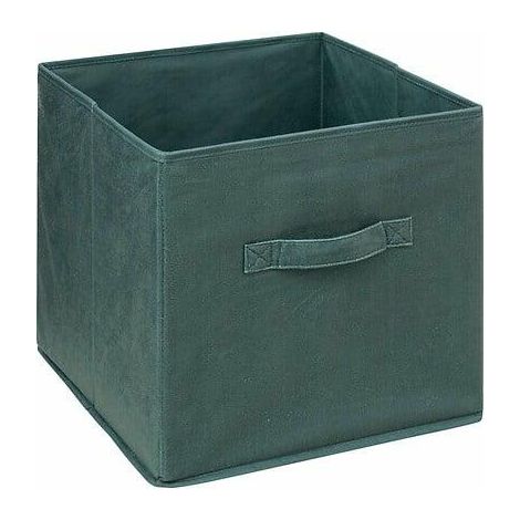 Korb velours 31x31cm mix n modul khaki grün - 5five