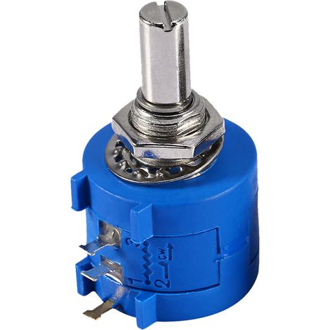 Potentiomètre rotatif bobiné de précision 10 kΩ 3590S-2-103L, bouton à 10 tours (1/5)