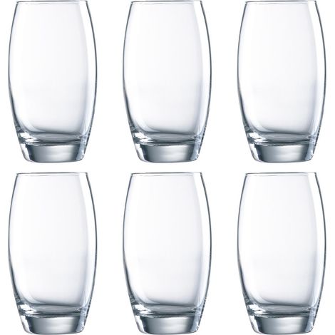 Set de Verres Salto 6 Unités Transparent verre 50 cl (1/4)