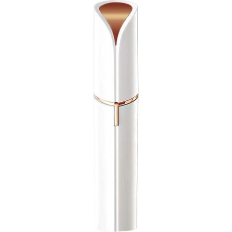 Épilateur facial à LED portable avec chargement USB, tondeuse pour la peau - Accent impeccable USB - Blanc/Blanc Alaska (1/5)