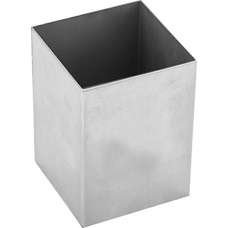 Porte-stylo en métal, pot à crayons de bureau, organiseur de stylos de bureau, organiseur d'accessoires de bureau-7x7x9.5cm-Silver