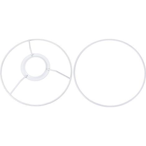 Abat jour Anneau 150 mm Diamètre Abat jour Support Cadre Anneau pour Lampe Prise Cuit Revêtement Fer 1 Ensemble 3 virgule 2 mm 31 mm 42 mm (1/5)