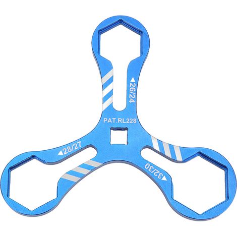 Clé à fourche avant VTT, outil de démontage couvre-épaule pour vélo de montagne, compatible 24 à 32mm (1/5)