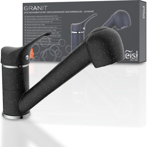 Robinet douchette Noir mat Eisl GRANIT (1/5)
