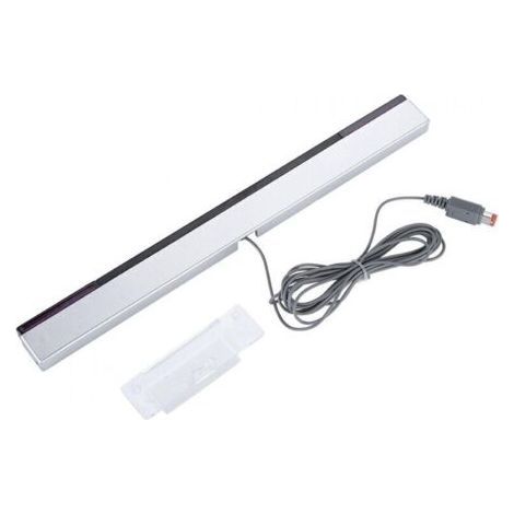 Sensor Bar for Wii, Replacement Wired Infrared Ray Sensor Bar, Professional Portable IR Ray Motion Sensor Bar Compatible for Wii and for Console (1/4)