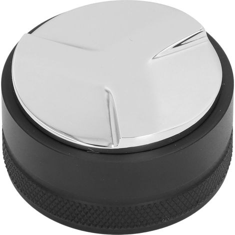 Distributeur de Café Portable Ajustable 58mm Pelle Noire Résistante à la Rouille pour Pressage de Moudre (1/5)