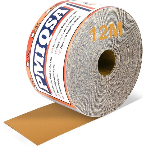 Rouleau De Papier Abrasif Auto-Agrippant Grain 800, 70 mm x 12 m (1/5)