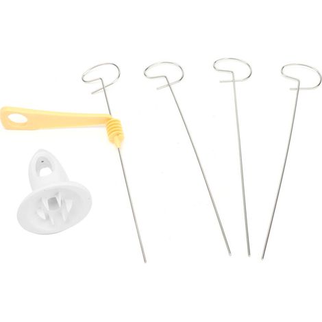 Coupe-Pommes de Terre en Acier Inoxydable avec Manivelle - Accessoire de Cuisine Spiral pour Maison (1/5)