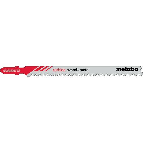 3 lames de scie sauteuse en carbure de bois + métal Zoll 108/3,5-5mm HM (623836000)