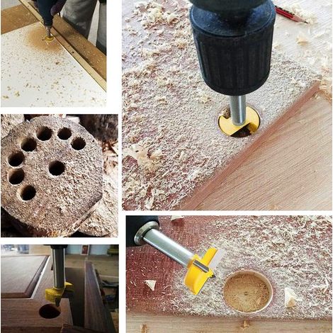Broca Forstner profesional para carpintería de 18 mm - Cortador de agujeros de madera de precisión (1/5)