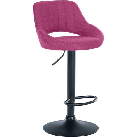 Barhocker Milet Stoff lila schwarz (1/5)