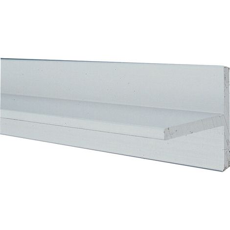 Profil T aluminium argent satiné longueur 4m 20x20x1.5mm - ASSA ABLOY FRANCE BEZAULT RIVINOX