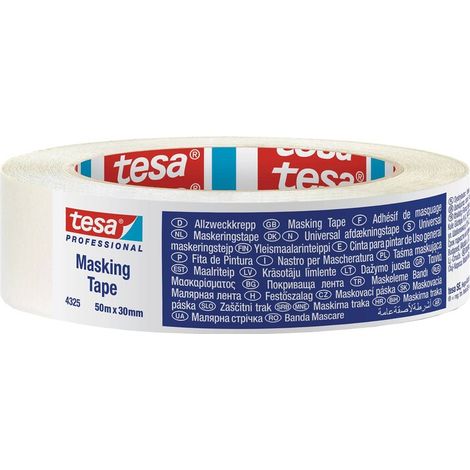 NASTRO MASCHERA EDILIZIA TESA 30 MM X 50 M