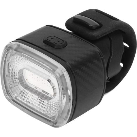 Luz trasera para bicicleta, luz trasera inteligente negra para bicicleta con detección automática de frenado, 5 modos de carga USB, resistente al agua IPX6, ABS PC, luz trasera para bicicleta de 260 m (1/5)