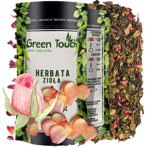 Té blanco PAI MU TAN + Pétalos de rosa ¡Delicioso 50 g (1/5)