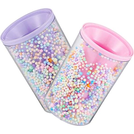 Bunte Acryl Bubble Stiftehalter Stabiler Schreibtisch