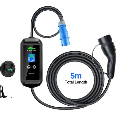 Chargeur EV, Contrôle Intelligent, Options de Courant Multiples, APP-7.2KW-5M (1/2)