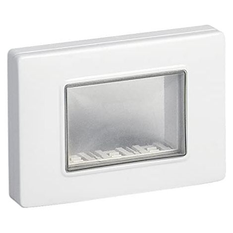 VIMAR-Couvercle Ip55 3 M + Viti Blanc