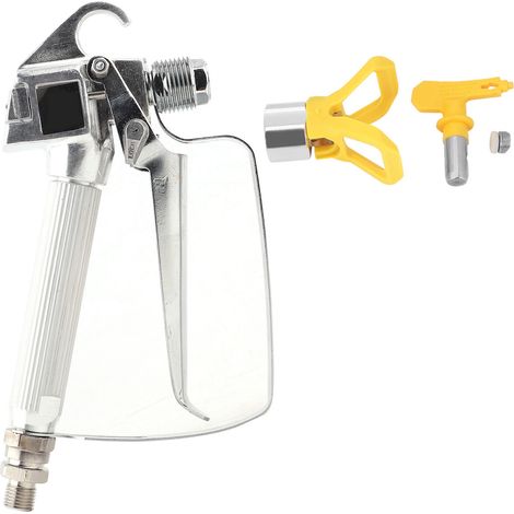 Pistolet à peinture haute pression 3600 psi sans air avec buse et support (1/5)