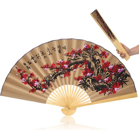 Éventail pliable comme décoration murale de style chinois (1/5)