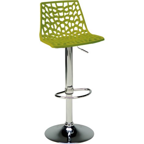 Sgabello Grand Soleil SPIDER per bar cucina alto fisso girevole regolabile poggiapiedi (1/4)