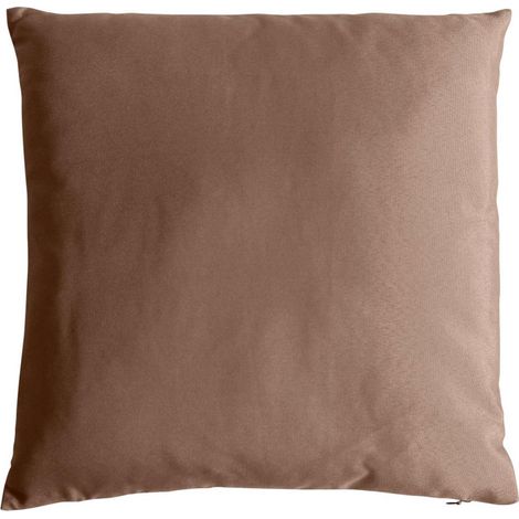 Coussin Déco Uni "Basic" 40x40cm Vison (1/2)