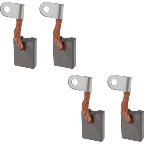 2 Paar Kohlebürsten für Starter 7 x 16 x 22 mm, kompatibel mit EKL M15