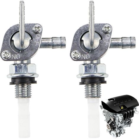 grifos de combustible, interruptor metálico universal, grifo de combustible M10, para generador, tanque de combustible, motocicletas y karts todoterreno.