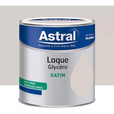 Laque Glycéro Satin ASTRAL Lin Naturel 0,5 L (1/3)