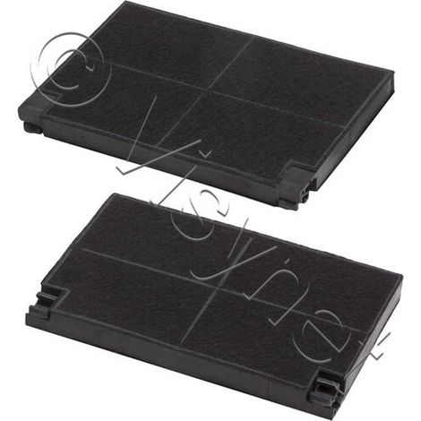 Filtre à charbon mcfe16-2 pièces pour hottes de cuisson 9029800621 (1/2)