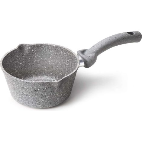 Casseruola Antiaderente anche Induzione Cuore di Pietra 1 Manico 16 cm