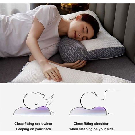 Oreiller Apnée Du Sommeil - Oreiller Orthopédique - Pour Sommeil Profond - 1 Pièce (1/5)