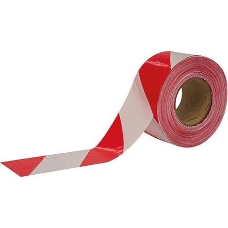 Cimco Absperrband rot/weiß, 100 m 182780 (1/2)