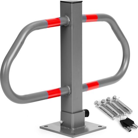 Antivol de stationnement pliable à clé, 50 cm, réfléchissant (1/5)