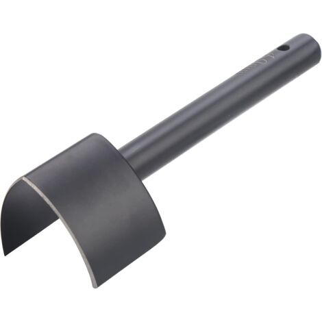 Poinçon de Coupe en Forme de V Outils D'artisanat en Cuir Poinçon de Coupe Demi-rond pour Sac de Portefeuille à Sangle(40mm) (1/4)