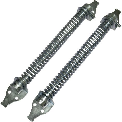 Self Closing Gate Springs X2 8" Galvanised (Heavy Duty Fence Door Closer)