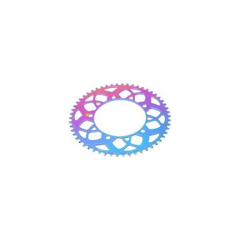 Plateau de vélo BOLANY 130BCD, positif/négatif, 54 dents, plaqué sous vide, multicolore