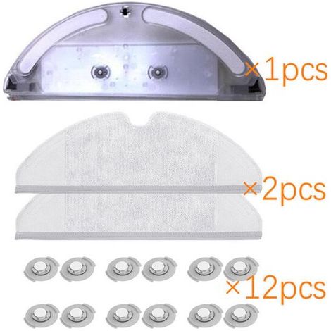 Adatto come ricambio per il filtro del serbatoio dell'acqua del mocio. Compatibile con gli aspirapolvere Roborock S5, S6 MAX, S65 e T6.