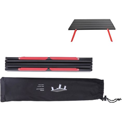 Table de Camping Portable et Legère : Aluminium, Mini, Folding avec Sac de Stockage (1/5)