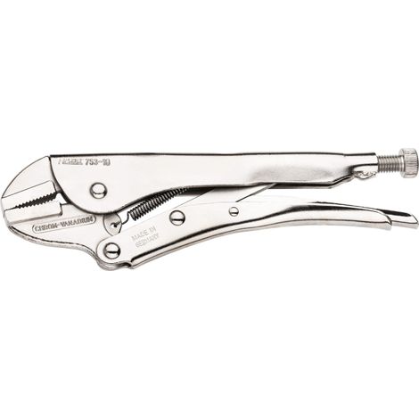 Hazet 753-10 Pinza a Morsetto, Argento, Lunghezza 250 mm (1/2)