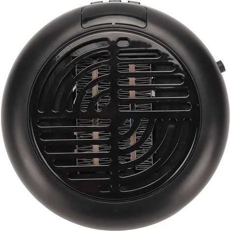 Jeffergarden Mini radiateur à air enfichable, petit radiateur électrique à prise murale, souffleur portable (1/5)