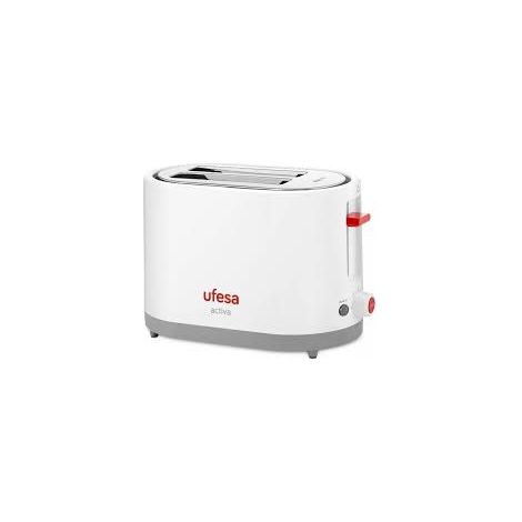 Ufesa TT7385 Toaster 7 2 Scheibe(n) 800 W Grau, Rot, White