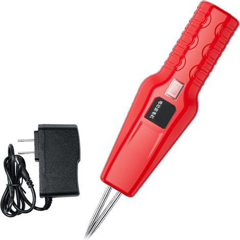 Extracteur électrique portatif robuste pour volaille, Animal, poulet, canard, plume d'oie, batterie, dispositif d'épilation Red (1/5)