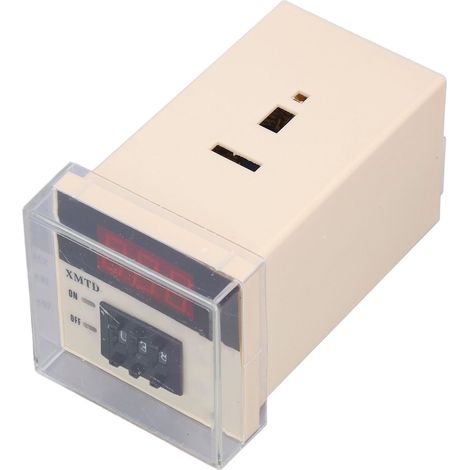 XMTD-2001 LCD-Digitalthermostat 0–399 °C, Temperaturregler mit klarem Display, 220 V (1/5)