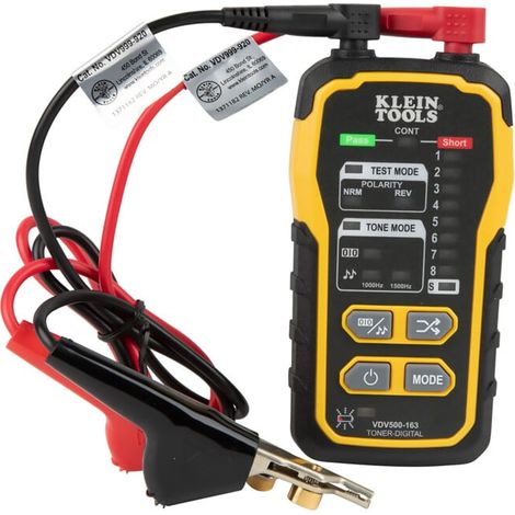 Klein Tools Générateur de tonalité numérique pour suivi de câble RJ45 avec pinces ABN (1/4)